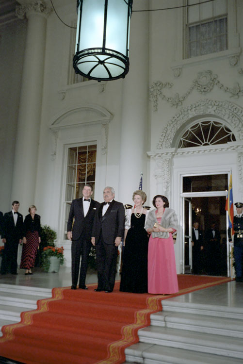 Luis Herrera Campins, and a State dinner at the White House